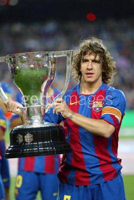 puyol avec la coupe